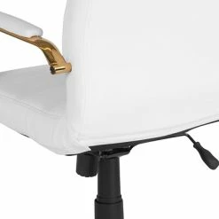 Coupon ❤️ Office Chairs Flash Furniture Ergonomic Metal Swivel Executive Chair, White/Gold Frame (GO2286MWHGLD) ❤️ -Office Chairs Online store unnamed file 2372