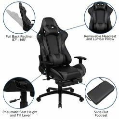 Wholesale 👏 Executive/Managerial Chairs Flash Furniture X30 Ergonomic LeatherSoft Swivel Gaming Chair, Gray (CH187230GY) 🛒 -Office Chairs Online store unnamed file 2377