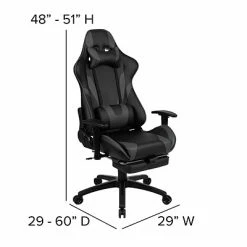 Wholesale 👏 Executive/Managerial Chairs Flash Furniture X30 Ergonomic LeatherSoft Swivel Gaming Chair, Gray (CH187230GY) 🛒 -Office Chairs Online store unnamed file 2378