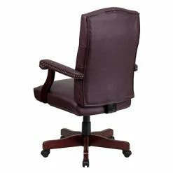 Outlet 😀 Executive/Managerial Chairs Flash Furniture Martha Washington High Back Leather Executive Swivel Chairs (801LLF19BYLEA) 🧨 -Office Chairs Online store unnamed file 2420