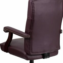Outlet 😀 Executive/Managerial Chairs Flash Furniture Martha Washington High Back Leather Executive Swivel Chairs (801LLF19BYLEA) 🧨 -Office Chairs Online store unnamed file 2421