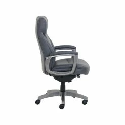 Outlet 🔔 Executive/Managerial Chairs La-Z-Boy Leather Executive Chair, Gray (51446) 🧨 -Office Chairs Online store unnamed file 2424