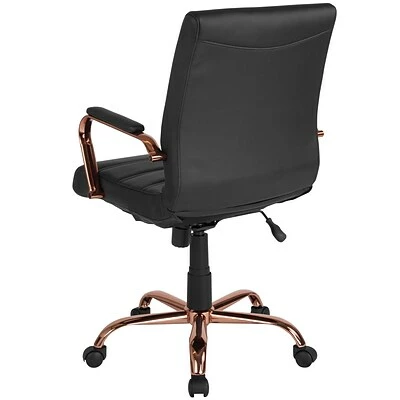Top 10 ๐ฏ Office Chairs Flash Furniture Ergonomic Faux Leather Swivel Executive Chair, Black (GO-2286M-BK-RSGLD-GG) ๐ 9 Top 10 ๐ฏ Office Chairs Flash Furniture Ergonomic Faux Leather Swivel Executive Chair, Black (GO-2286M-BK-RSGLD-GG) ๐ - Image 7