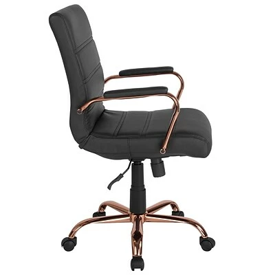 Top 10 ๐ฏ Office Chairs Flash Furniture Ergonomic Faux Leather Swivel Executive Chair, Black (GO-2286M-BK-RSGLD-GG) ๐ 11 Top 10 ๐ฏ Office Chairs Flash Furniture Ergonomic Faux Leather Swivel Executive Chair, Black (GO-2286M-BK-RSGLD-GG) ๐ - Image 9