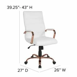 Cheapest ๐ Office Chairs Flash Furniture Ergonomic Faux Leather Swivel Executive Chair, White (GO-2286H-WH-RSGLD-GG) โ 17 Cheapest ๐ Office Chairs Flash Furniture Ergonomic Faux Leather Swivel Executive Chair, White (GO-2286H-WH-RSGLD-GG) โ -Office Chairs Online store unnamed file 2456
