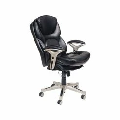 Coupon π Executive/Managerial Chairs Serta Back In Motion Leather Executive Chair, Black (CHR200006) π
