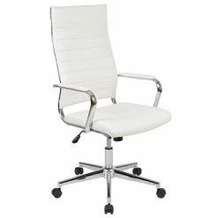 Best deal 𧨠Office Chairs Flash Furniture Metal Swivel Executive Chair, White (BT20595H1WH) π