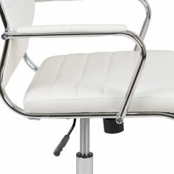 Best deal 🧨 Office Chairs Flash Furniture Metal Swivel Executive Chair, White (BT20595H1WH) 😀 -Office Chairs Online store unnamed file 2480