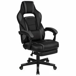 Buy 💯 Executive/Managerial Chairs Flash Furniture X40 Ergonomic LeatherSoft Swivel Gaming Chair, Black (CH00288BK) 🌟