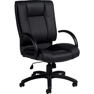 Flash Sale 🤩 Global Executive/Managerial Chairs Offices To Go® Luxhide® Exec High-Back Chair, Bonded Leather, Black, Seat: 21"x18", Back: 21"x25" 🎁 3 Flash Sale 🤩 Global Executive/Managerial Chairs Offices To Go® Luxhide® Exec High-Back Chair, Bonded Leather, Black, Seat: 21"x18", Back: 21"x25" 🎁