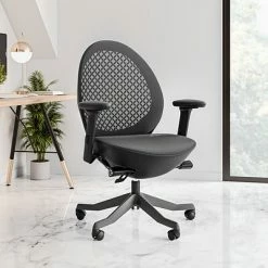 New 🌟 Office Chairs Techni Mobili Deco Lux Ergonomic Mesh Swivel Executive Chair, Black (RTA-1819C-BK) 😀 -Office Chairs Online store unnamed file 2533