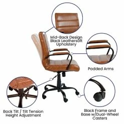 Wholesale ๐ Office Chairs Flash Furniture Ergonomic LeatherSoft Swivel Mid-Back Executive Office Chair, Brown (GO2286MBRBK) โ 16 Wholesale ๐ Office Chairs Flash Furniture Ergonomic LeatherSoft Swivel Mid-Back Executive Office Chair, Brown (GO2286MBRBK) โ -Office Chairs Online store unnamed file 255