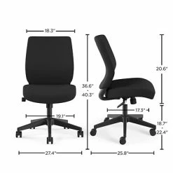 Best deal 🧨 Union & Scale Task Chairs Union & Scale™ Essentials™ Fabric Task Chair, Black (UN59382) 🔔 -Office Chairs Online store unnamed file 2575
