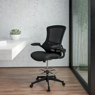 Deals 🧨 Task Chairs Flash Furniture Mid-Back Design Mesh Task Chair, Black (BL-X-5M-D-GG) ✨ 4 Deals 🧨 Task Chairs Flash Furniture Mid-Back Design Mesh Task Chair, Black (BL-X-5M-D-GG) ✨ - Image 2