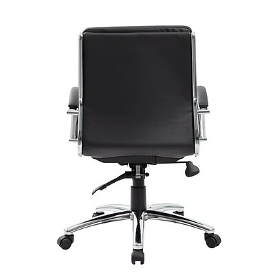 Cheapest ✨ Executive/Managerial Chairs Boss CaresoftPlus Executive Series High Back Executive Chair With Metal Chrome Finish, Black (B9476-BK) 🌟 4 Cheapest ✨ Executive/Managerial Chairs Boss CaresoftPlus Executive Series High Back Executive Chair With Metal Chrome Finish, Black (B9476-BK) 🌟 - Image 2
