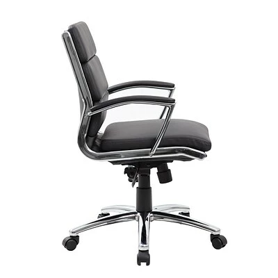 Cheapest ✨ Executive/Managerial Chairs Boss CaresoftPlus Executive Series High Back Executive Chair With Metal Chrome Finish, Black (B9476-BK) 🌟 5 Cheapest ✨ Executive/Managerial Chairs Boss CaresoftPlus Executive Series High Back Executive Chair With Metal Chrome Finish, Black (B9476-BK) 🌟 - Image 3