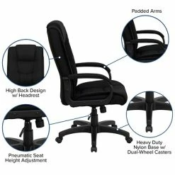 Best Sale ๐ Executive/Managerial Chairs Flash Furniture Fabric Executive Chair, Black (GO5301BBK) ๐ 15 Best Sale ๐ Executive/Managerial Chairs Flash Furniture Fabric Executive Chair, Black (GO5301BBK) ๐ -Office Chairs Online store unnamed file 2606