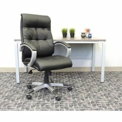 Cheap 😍 Executive/Managerial Chairs Boss Double Plush High Back Executive Chair, Black (B8771S-BK) 🧨 -Office Chairs Online store unnamed file 2617