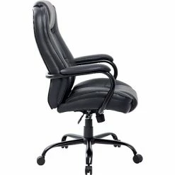Budget 🧨 Executive/Managerial Chairs Boss Black Leather Heavy Duty Executive Chair (B992BK) 🤩 -Office Chairs Online store unnamed file 2619
