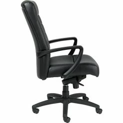 Best Pirce 💯 Executive/Managerial Chairs Raynor Eurotech Manchester Leather Executive Chair, Black 👏 -Office Chairs Online store unnamed file 2626