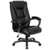 Budget 🛒 Executive/Managerial Chairs Flash Furniture LeatherSoft Executive Chair, Gray/Black (GO-7194B-BK-GG) ✔️ -Office Chairs Online store unnamed file 2627