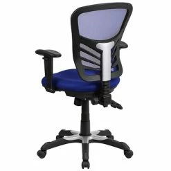 Promo 👏 Executive/Managerial Chairs Flash Furniture Mesh Executive Chair, Blue (HL0001BL) 😉 -Office Chairs Online store unnamed file 2643