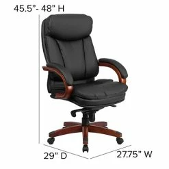 Buy โจ Executive/Managerial Chairs Flash Furniture LeatherSoft Executive Chair, Black/Mahogany (BT-90171H-S-GG) ๐ 16 Buy โจ Executive/Managerial Chairs Flash Furniture LeatherSoft Executive Chair, Black/Mahogany (BT-90171H-S-GG) ๐ -Office Chairs Online store unnamed file 2659