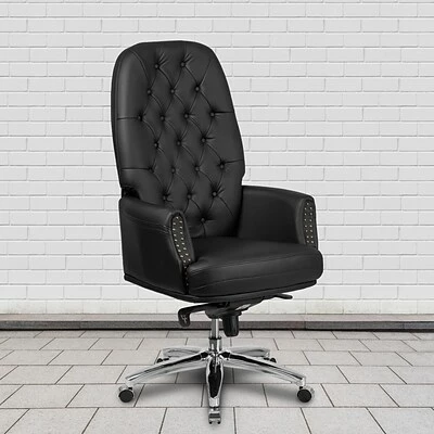 Top 10 โญ Executive/Managerial Chairs Flash Furniture High Back Traditional Tufted Leather Multifunction Executive Swivel Chair With Arms (BT90269HBK) ๐ 4 Top 10 โญ Executive/Managerial Chairs Flash Furniture High Back Traditional Tufted Leather Multifunction Executive Swivel Chair With Arms (BT90269HBK) ๐ - Image 2
