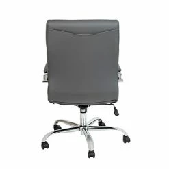 Wholesale 🌟 Executive/Managerial Chairs Flash Furniture Ergonomic LeatherSoft Swivel Executive Mid-Back Chair, Gray (GO2286MGR) ❤️ -Office Chairs Online store unnamed file 2716
