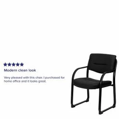 Promo ✔️ Executive/Managerial Chairs Flash Furniture LeatherSoft Executive Chair, Black (BT-510-LEA-BK-GG) ⭐ -Office Chairs Online store unnamed file 2721