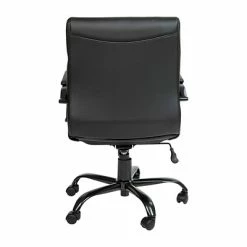 Best Sale 🔥 Executive/Managerial Chairs Flash Furniture Ergonomic LeatherSoft Swivel Executive Mid-Back Chair, Black (GO2286MBKBK) ⭐ -Office Chairs Online store unnamed file 2744