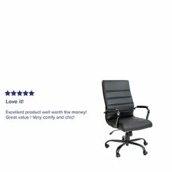 Best deal 👏 Executive/Managerial Chairs Flash Furniture Ergonomic LeatherSoft Swivel Executive High Back Chair, Black (GO2286HBKBK) 🌟 -Office Chairs Online store unnamed file 2750