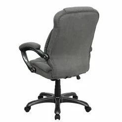 Best deal 🥰 Executive/Managerial Chairs Flash Furniture Plastic Executive Chair, Gray And Titanium (GO725GY) 🎉 -Office Chairs Online store unnamed file 2758