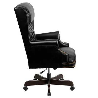 Discount ๐ฏ Executive/Managerial Chairs Flash Furniture Leathersoft Traditional Executive Chair, Black (CIJ600BK) ๐ 7 Discount ๐ฏ Executive/Managerial Chairs Flash Furniture Leathersoft Traditional Executive Chair, Black (CIJ600BK) ๐ - Image 5