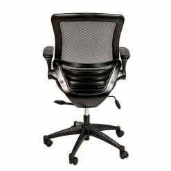 Buy 🛒 Executive/Managerial Chairs Flash Furniture Ergonomic Mesh Swivel Executive Mid-Back Chair, Black (BL8801XBK) 😍 -Office Chairs Online store unnamed file 2803