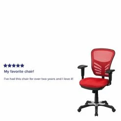Best deal 👍 Executive/Managerial Chairs Flash Furniture Mesh Executive Chair, Red (HL0001RED) 😀 -Office Chairs Online store unnamed file 2810