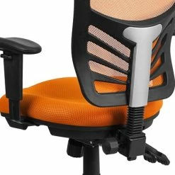 Deals 🛒 Executive/Managerial Chairs Flash Furniture Mesh Executive Chair, Orange (HL0001OR) ⭐ -Office Chairs Online store unnamed file 2840
