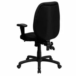 Buy ⭐ Executive/Managerial Chairs Flash Furniture Fabric Executive Chair, Black (BT6191HBK) ⭐ -Office Chairs Online store unnamed file 2856