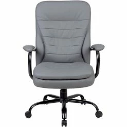 Outlet 🥰 Executive/Managerial Chairs Boss Heavy-Duty Double Plush CareSoft Plus Executive Chair, 400 Lbs Capacity (B991GY) 👏 -Office Chairs Online store unnamed file 2862