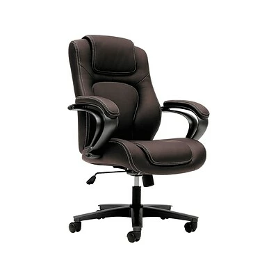 Flash Sale ๐ Executive/Managerial Chairs HON Vinyl High-Back Executive Chair, Center-Tilt, Fixed Arms, Brown (BSXVL402EN45) ๐ 3 Flash Sale ๐ Executive/Managerial Chairs HON Vinyl High-Back Executive Chair, Center-Tilt, Fixed Arms, Brown (BSXVL402EN45) ๐