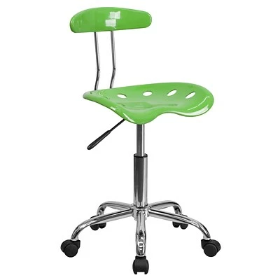 Deals ๐ Flash Furniture Polymer Vibrant Computer Task Chairs With Tractor Seat (LF214SPCYLIME) ๐ 3 Deals ๐ Flash Furniture Polymer Vibrant Computer Task Chairs With Tractor Seat (LF214SPCYLIME) ๐