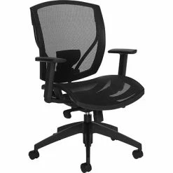 Flash Sale 🌟 Global Task Chairs Offices To Go® Synchro-Tilter Task Chair, Mesh, Black, Seat: 20"Wx18 1/2"D, Back: 20 1/2"Hx19 1/2"W 🎁