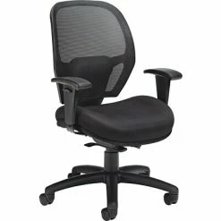 Cheap 👏 Global Task Chairs Offices To Go Mesh Weight Sensing Task Chair, Black (OTG11322B) 🛒
