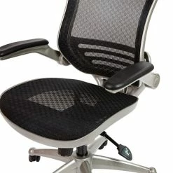 Deals 🤩 Executive/Managerial Chairs Flash Furniture Ergonomic Mesh Swivel Executive Mid-Back Chair, Black (BL8801XBKGR) 👍 -Office Chairs Online store unnamed file 2926