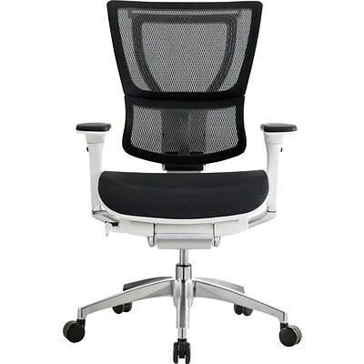 Budget 🤩 Executive/Managerial Chairs Raynor Eurotech IOO Series Mid-Back Managers Chair, Mesh, Black With White Frame ⭐ 5 Budget 🤩 Executive/Managerial Chairs Raynor Eurotech IOO Series Mid-Back Managers Chair, Mesh, Black With White Frame ⭐ - Image 3