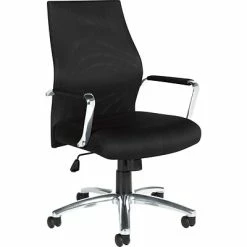 Flash Sale 😉 Executive/Managerial Chairs Global® Mesh-Back Manager Chair, Black (OTG11657B) ✔️