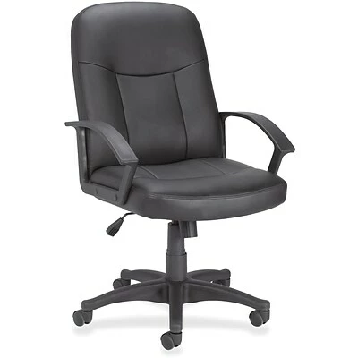 Best Pirce ๐ Executive/Managerial Chairs Lorell Leather Managerial Mid-back Chair, Black ๐ 3 Best Pirce ๐ Executive/Managerial Chairs Lorell Leather Managerial Mid-back Chair, Black ๐