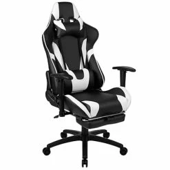 Best Sale ⭐ Executive/Managerial Chairs Flash Furniture X30 Ergonomic LeatherSoft Swivel Gaming Chair, Black (CH187230BK) 🌟