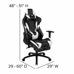 Best Sale ⭐ Executive/Managerial Chairs Flash Furniture X30 Ergonomic LeatherSoft Swivel Gaming Chair, Black (CH187230BK) 🌟 -Office Chairs Online store unnamed file 2992