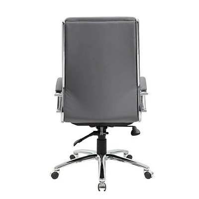 Cheap ๐ฅ Executive/Managerial Chairs Boss Executive CaressoftPlus Chair With Metal Chrome Finish, Grey (B9471-GY) ๐ 5 Cheap ๐ฅ Executive/Managerial Chairs Boss Executive CaressoftPlus Chair With Metal Chrome Finish, Grey (B9471-GY) ๐ - Image 3
